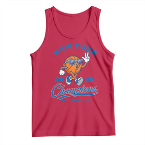 Funny New York 2026 Hoops Fan Graphic Tank Top Vintage 26 Champions Pride 53 Years Later