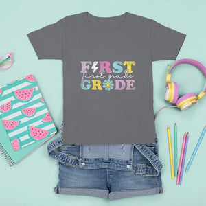 Groovy 1st Grade Vibes T Shirt For Kid First Day Back to School TS02 Printyourwear