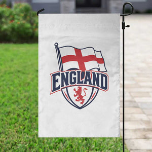England Patriotic Crest St George Cross Flag Graphic Garden Flag English Lion Crest Heritage Pride Souvenir TS02 Print Your Wear