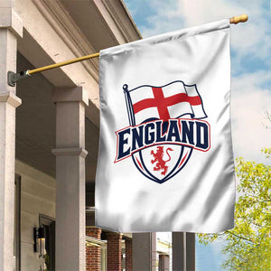 England Patriotic Crest St George Cross Flag Graphic Garden Flag English Lion Crest Heritage Pride Souvenir TS02 Print Your Wear