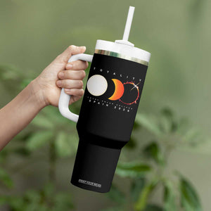 Spain Total Solar Eclipse 2026 Totality Tumbler With Handle Espana Travel Souvenir Astronomy Geek Gift TS02 Print Your Wear