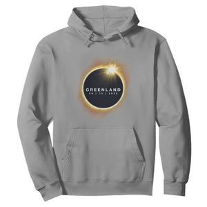 Greenland Total Solar Eclipse 2026 Hoodie Path of Totality Astronomy Gift TS02 Sport Gray Print Your Wear