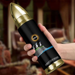 Cute Cartoon Puffins 2026 Total Solar Eclipse Bullet Tumbler August 12 Totality Funny Astronomy Gift TS02 Print Your Wear