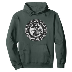 The Black Death European Tour 1347 Hoodie Funny Plague Doctor History Humor