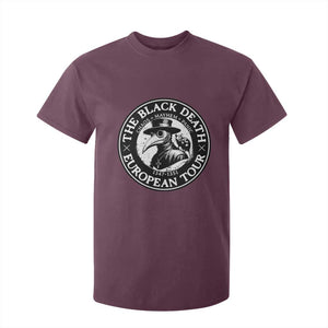 The Black Death European Tour 1347 T Shirt For Kid Funny Plague Doctor History Humor