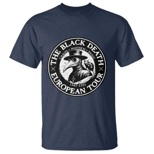 The Black Death European Tour 1347 T Shirt Funny Plague Doctor History Humor