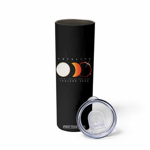 Iceland Total Solar Eclipse 2026 Totality Skinny Tumbler Travel Souvenir Astronomy Geek Gift TS02 Print Your Wear