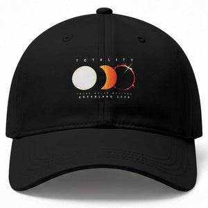 Greenland Total Solar Eclipse 2026 Totality Baseball Cap Travel Souvenir Astronomy Geek Gift TS02 Print Your Wear