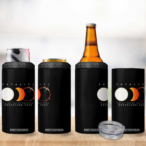Greenland Total Solar Eclipse 2026 Totality 4 in 1 Can Cooler Tumbler Travel Souvenir Astronomy Geek Gift TS02 Print Your Wear