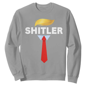 Funny Political Satire Sweatshirt Sarcastic Political Parody TS02 Sport Gray Print Your Wear
