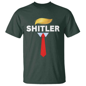 Funny Political Satire T Shirt Sarcastic Political Parody TS02 Dark Forest Green Print Your Wear