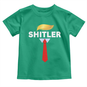 Funny Political Satire Toddler T Shirt Sarcastic Political Parody TS02 Irish Green Print Your Wear