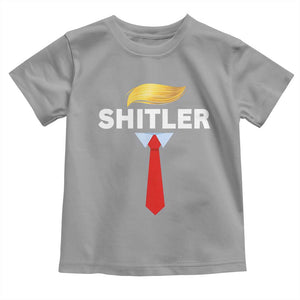 Funny Political Satire Toddler T Shirt Sarcastic Political Parody TS02 Sport Gray Print Your Wear