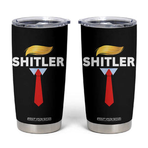 Funny Political Satire Tumbler Cup Sarcastic Political Parody TS02 Black Print Your Wear