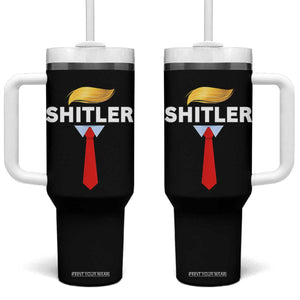 Funny Political Satire Tumbler With Handle Sarcastic Political Parody TS02 One Size: 40 oz Black Print Your Wear