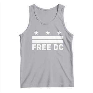 Free DC Tank Top Defend Washington D.C. Statehood Politics TS02 Athletic Heather Print Your Wear