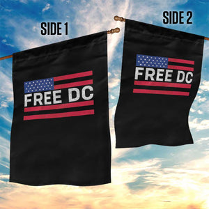Free DC Patriotic Garden Flag Defend Washington D.C. Statehood American Flag TS02 Print Your Wear