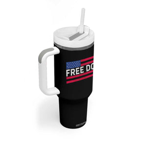 Free DC Patriotic Tumbler With Handle Defend Washington D.C. Statehood American Flag TS02 Print Your Wear