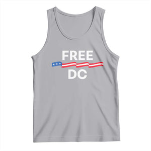 Free DC Tank Top Defend Washington D.C. Statehood Rights TS02 Athletic Heather Print Your Wear