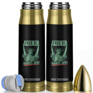 Free DC Hands Off Bullet Tumbler Statue of Liberty for Washington D.C. Rights TS02 Black Print Your Wear