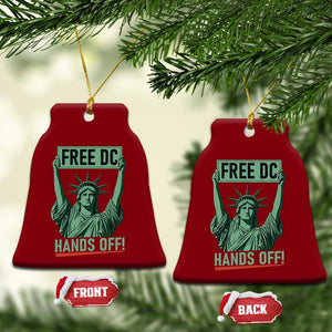 Free DC Hands Off Ceramic Ornament Statue of Liberty for Washington D.C. Rights TS02 Print Your Wear