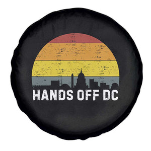 Hands Off DC Spare Tire Cover Retro Washington D.C. Skyline TS02 Print Your Wear