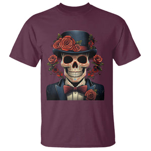 Day of the Dead Men T Shirt Dia De Los Muertos Calavera Sugar Skull Man Fancy Dress TS02 Printyourwear