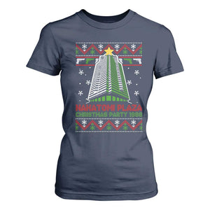 Nakatomi Plaza T Shirt For Women Christmas Party 1988 TS02 Navy Print Your Wear