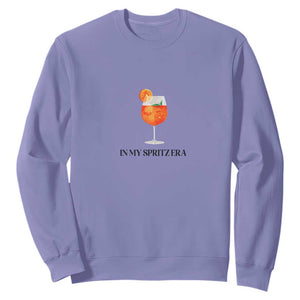 Aperol Spritz Lover Sweatshirt In My Spritz Era Holy TS02 Violet Print Your Wear