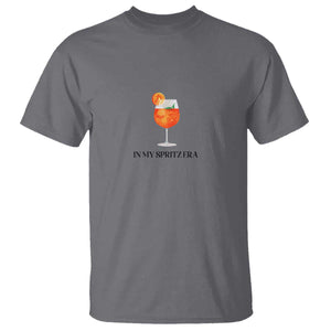 Aperol Spritz Lover T Shirt In My Spritz Era Holy TS02 Charcoal Print Your Wear