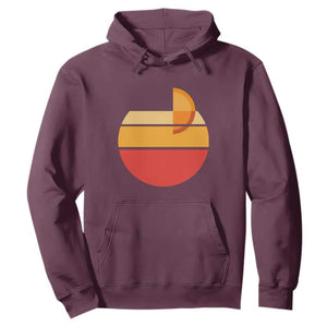 Aperol Spritz Hoodie Sprizz Summer Cocktail Lover Retro Sunset TS02 Maroon Print Your Wear