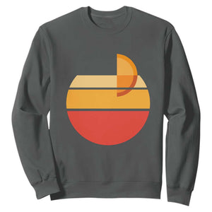 Aperol Spritz Sweatshirt Sprizz Summer Cocktail Lover Retro Sunset TS02 Dark Heather Print Your Wear