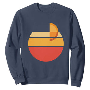 Aperol Spritz Sweatshirt Sprizz Summer Cocktail Lover Retro Sunset TS02 Navy Print Your Wear