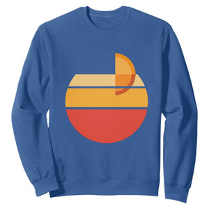 Aperol Spritz Sweatshirt Sprizz Summer Cocktail Lover Retro Sunset TS02 Royal Blue Print Your Wear