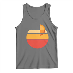 Aperol Spritz Tank Top Sprizz Summer Cocktail Lover Retro Sunset TS02 Black Heather Print Your Wear