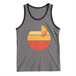 Aperol Spritz Tank Top Sprizz Summer Cocktail Lover Retro Sunset TS02 Deep Heather Black Print Your Wear