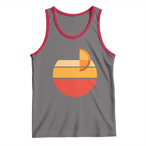Aperol Spritz Tank Top Sprizz Summer Cocktail Lover Retro Sunset TS02 Deep Heather Red Print Your Wear