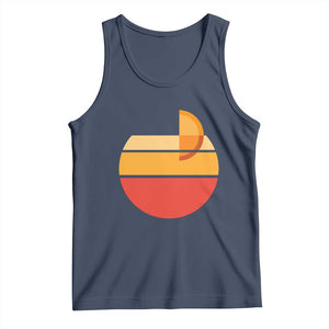 Aperol Spritz Tank Top Sprizz Summer Cocktail Lover Retro Sunset TS02 Navy Print Your Wear
