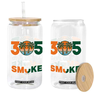 305 Give Us All the Smoke Glass Can Miami Fan South Florida Pride TS02 Print Your Wear