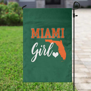Miami Girl Pride Garden Flag Florida State Map Local Love TS02 Print Your Wear