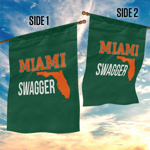 Miami Swagger Pride Garden Flag Florida State Map Local Love TS02 Print Your Wear