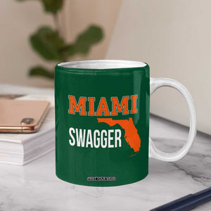 Miami Swagger Pride Coffee Mug Florida State Map Local Love TS02 Print Your Wear