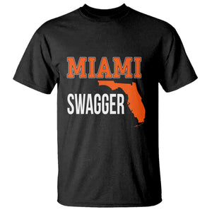 Miami Swagger Pride T Shirt Florida State Map Local Love TS02 Black Print Your Wear