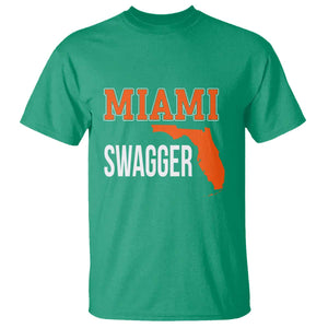 Miami Swagger Pride T Shirt Florida State Map Local Love TS02 Irish Green Print Your Wear