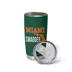 Miami Swagger Pride Tumbler Cup Florida State Map Local Love TS02 Print Your Wear
