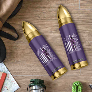 Purple Up For Military Kids Bullet Tumbler Military Child Month TS02 Print Your Wear