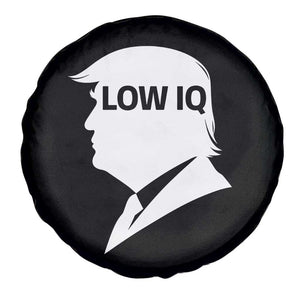 Low IQ Political Silhouette Profile Humor Spare Tire Cover Satirical Politics Subtle Hate TS02 Print Your Wear