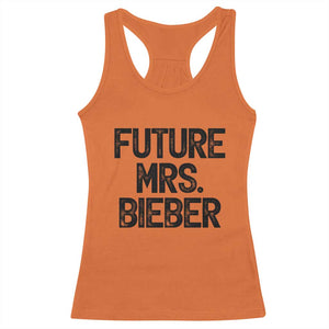 Future Mrs. Pop Star Bride to Be Racerback Tank Top Iconic Music Fan Gift Vintage TS02 Orange Print Your Wear