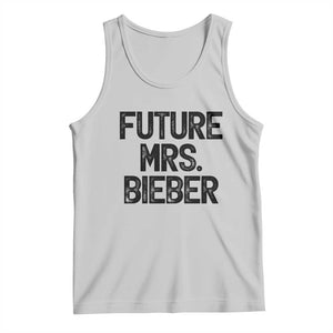 Future Mrs. Pop Star Bride to Be Tank Top Iconic Music Fan Gift Vintage TS02 Ash Print Your Wear