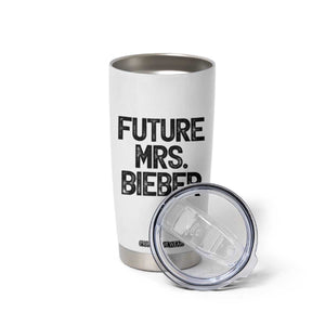 Future Mrs. Pop Star Bride to Be Tumbler Cup Iconic Music Fan Gift Vintage TS02 Print Your Wear